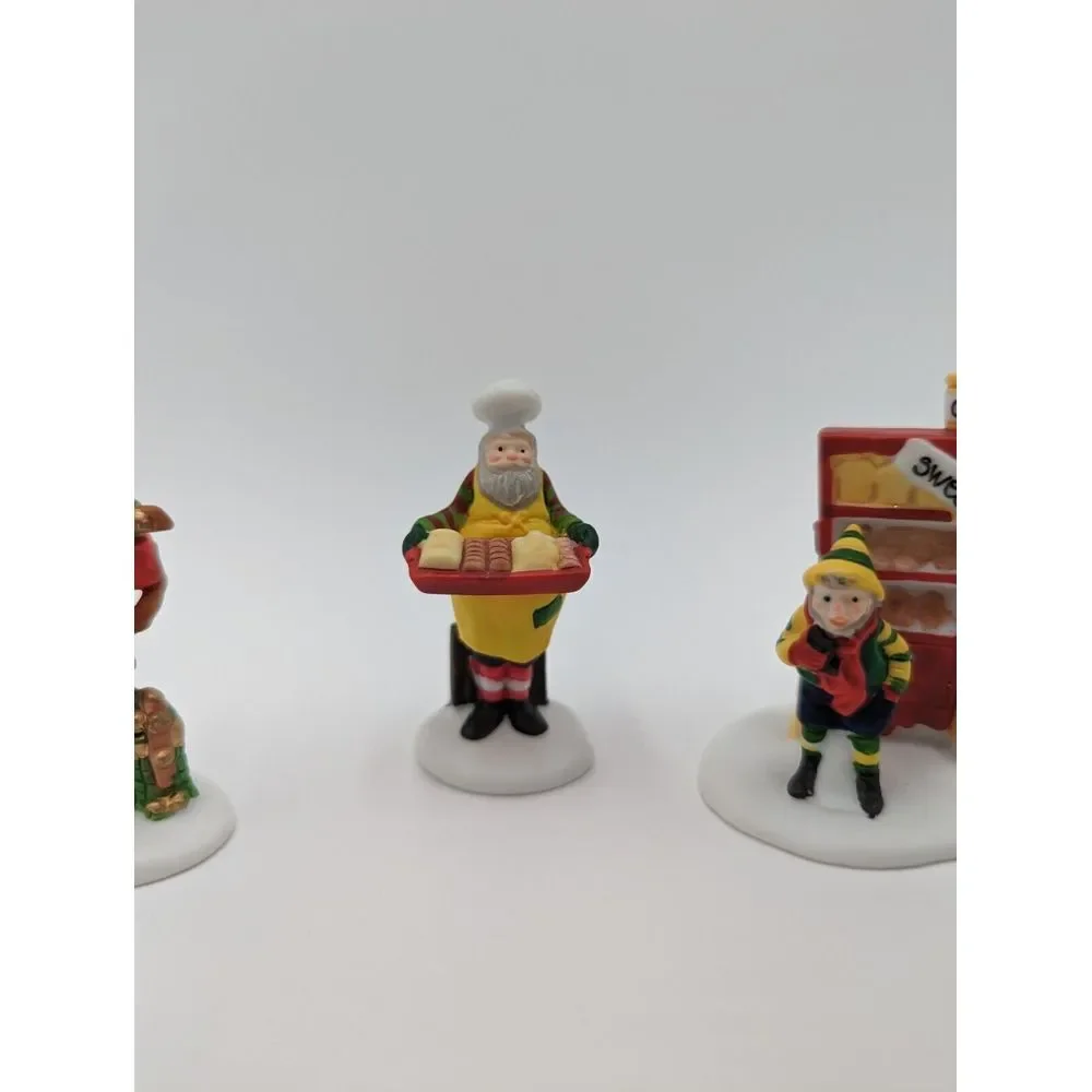 Department 56 Baker Elves North Pole Series Santa #5603-0 RETIRED‎